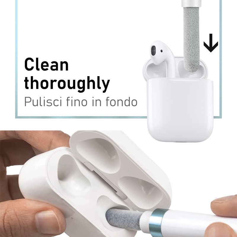 Universal Bluetooth Headphones, Airpods and Multifunction Headphones Cleaning Pen Set