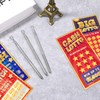 BOHUIZ 3 Pcs Lottery Ticket Scratcher Tool, Metal Scratch Off