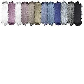 Eyeshadow Makeup Palette 12 Dark Colours Assorted Blue and Grey 12 Grams