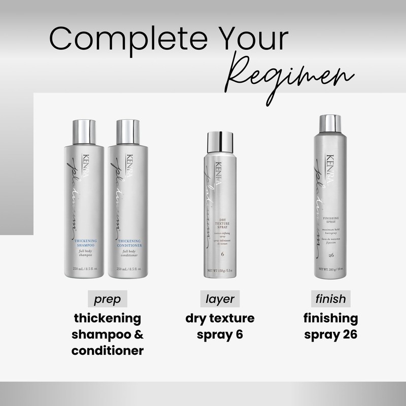 Kenra Platinum Dry Texture Spray 6 | Texture Defining Styler