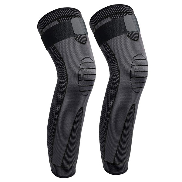 Full Leg Sleeves Long Compression Leg Sleeve Knee Sleeves with