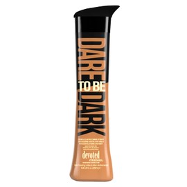 Devoted Creations Dare to be Dark Tanning Lotion – Creamy and Clear Pure Tanning Optimizer, Anti-Reddening, Sensitive Skin Formula with Essential Vitamins and Nutrients – 8.45 oz.