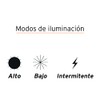 Truper Expert LINA-2AAN, Linterna de aluminio de pilas, 100 lúmenes,
