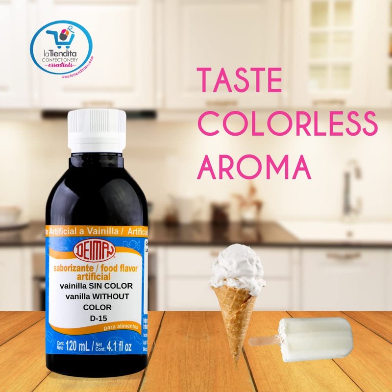 Deiman Vanilla Artificial Food Flavor- Colorless D-15 Concentrate