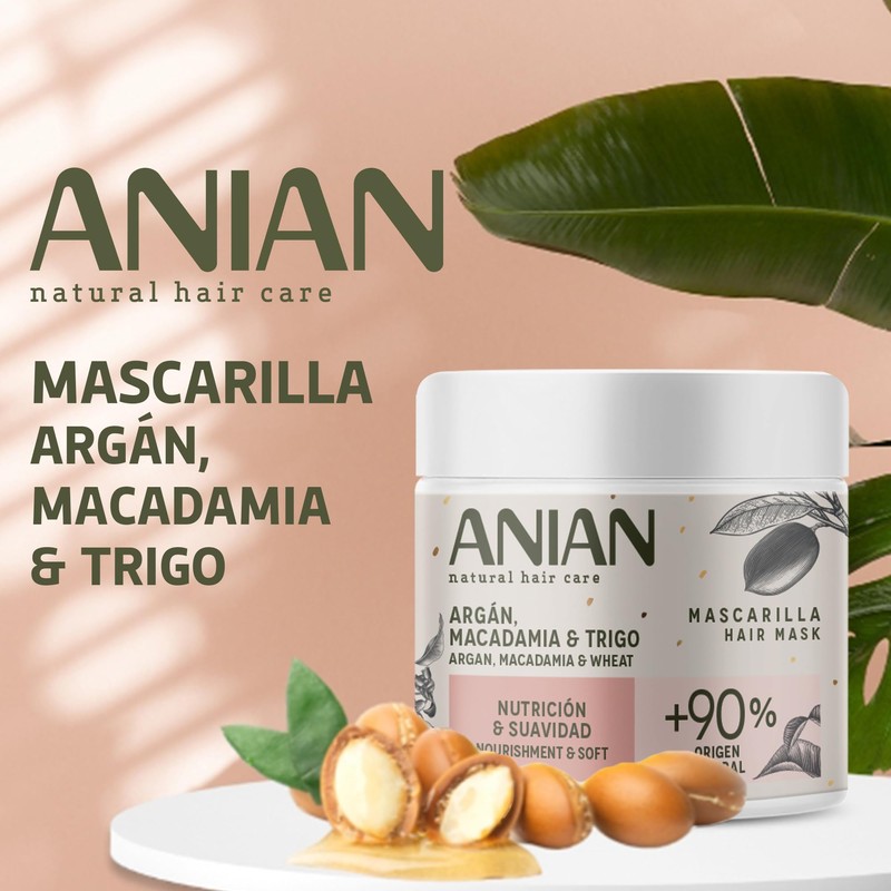Argán Nutrición y Suavidad Mascarilla 350 ml