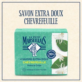 Le Petit Marseillais Kraft Honeysuckle Soap 4 x 100g