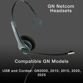 Replacement Ear Pads Foam Covers - Compatible with BlueParrott B250-XT, B250-XTS, B250-XT+, Plantronics, Jabra Voice 150, VXI CC Pro, AddaSound (10-Pack)