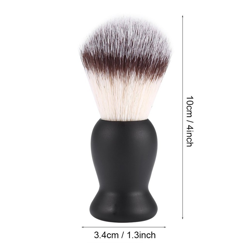 Brocha de Afeitar para Hombres Barba Bigote Cepillo Cepillo Nylon
