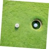 BESPORTBLE 6pcs Rubber Golf Practice Balls Realistic Feel for Training