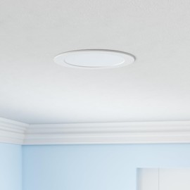 PARMIDA (16 Pack) 6 Inch Dimmable 5CCT Ultra-Thin LED Recessed Ceiling Light with Junction Box, 5 Color Selectable 2700K/3000K/3500K/4000K/5000K, 12W, Canless Wafer Slim Panel Downlight, IC Rated, ETL