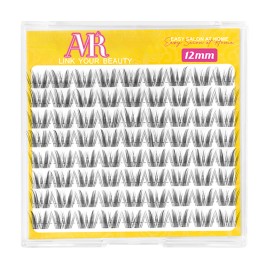 US Local Stock Single Length Cluster Lash Tray 8-16mm Diy Manga Eyelash Clusterslength: 14 mm, color: Black, package: Freya