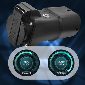 V2L Adapter Compatible with Smart, Only Compatible with Smart Auto EV, 16A 220V Adapter from Vehicle to Load, Applicable to Smart #1, Smart #3, Type 2 Unloader