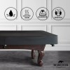 BEARCOVER Heavy Duty Leatherette Billiard Pool Table Cover, Waterproof &