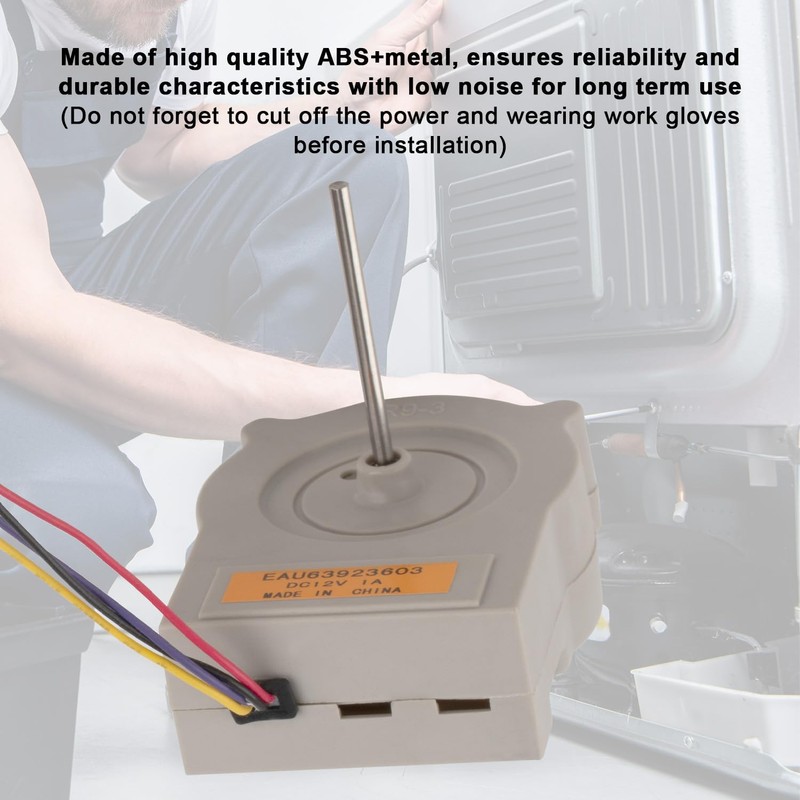EAU63923603 EAU65058305 Refrigerator Evaporator Fan Motor Compatible with LG Kenmore