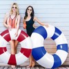 WinnerWhy 3 Pcs Large Swim Ring with Handles Set 47.24"