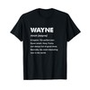 Wayne Name T-Shirt