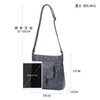 KL928 Women's Shoulder Bag, Large Capacity, One-Shoulder PU Crossbody Bag,