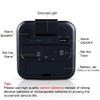 Silent Alarm Clocks Bedside Non Ticking Battery Powered Table Clocks