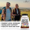 Liberty Lifestyle Lions Mane Mushroom Supplement with Turkey Tail Reishi