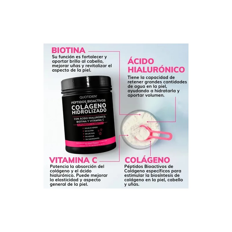 Péptidos Bioactivos De Colágeno Hidrolizado - 500g
