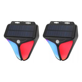 generic Alarma Solar Con Sensor De Movimiento, 2 Unidades, Lámpara D