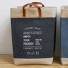 Laundry Basket Grocery Bag Jute Large Capacity Dirty Clothes Storage