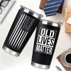 supplymartonline Old Lives Matter Tumbler Mug 20oz Gag Birthday Gifts