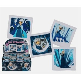 Ice Queen Princess Magic Flannel Kids Compressed Travel Bath Gift Face Cloth Wash Expanding Towel x 1 Flannel