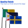 Luxembourg Small Hand Waving Flag 6" x 4" Inch FlagSuperstore©