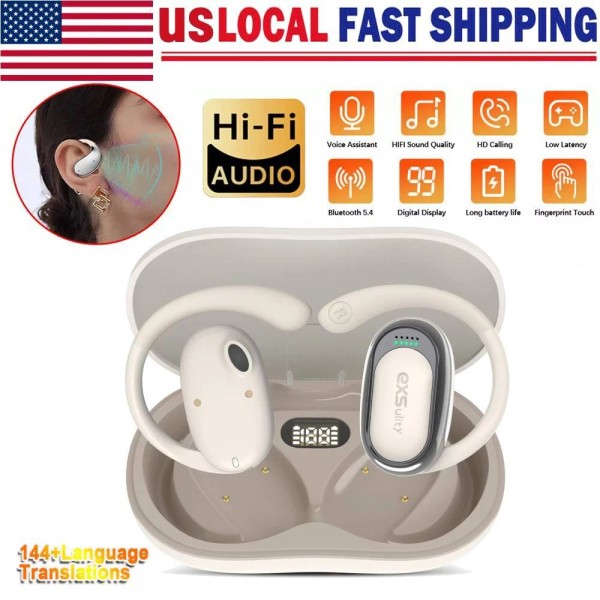 Unbranded 3-In-1 Smart Voice Translation Earbuds 144+ Languages Real Time