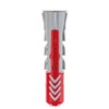 Fischer 537613 Dowel DUOPOWER, Grey/Red, 5 X 25 mm, Set