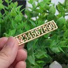 Acxico 1Pcs Mini House Miniature 1:12 Scale Set of Gold