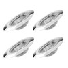 Pack of 4 Drain Strainer Shower, 7.5 cm Hair Strainer