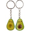 Fun Collectable Set of 2 Avocado Keyrings