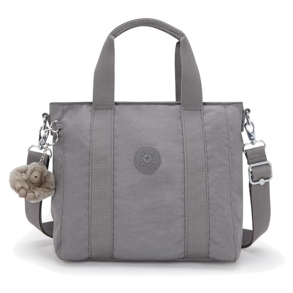 Kipling ASSENI MINI Kleine Tragetasche, Tragetaschen, Inviting Grey (Grau)