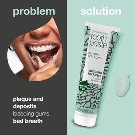 Fluoride-Free Toothpaste 75 ml – Reduces Plaque, Protects Gums, and Provides Long-Lasting Fresh Breath. Gentle Yet Effective for Daily Dental Care