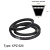 sourcing map XPZ925 V-Belt Drive Belt 925 mm Pitch Length