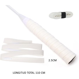 12 Piezas Cintas de Agarre de Raqueta, Overgrips Padel,Grips Padel Perforados para Raqueta de Tenis,para Bádminton,Antideslizante y de Secado Rápido,Cinta de PU Sobreagarre Elástico
