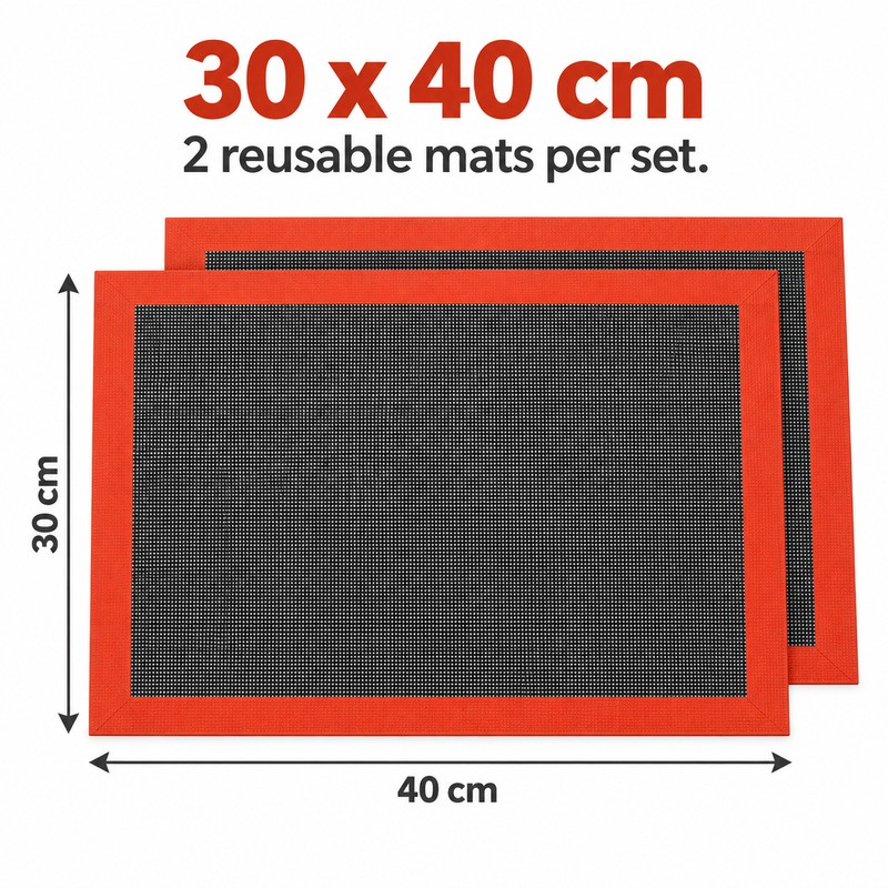 Silicone Baking Mat for Cookies & Pastries – 30 ×