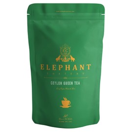Royal Green Tea (High Grade Ceylon Tea) | Luxury Loose Leaf Tea | Elephant Chateau | No Artificial Flavors
