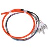 Fiber Pigtail Cable Multimode 12-Cores LC/UPC-62.5/125 with PVC Outer Shell