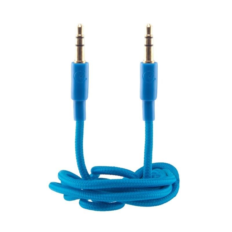 LockMingle 3.5mm Aux Audio Cable, 1m Braided Nylon, Gold-Plated Connectors,
