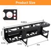 Fardtry Caulking Gun Holder, Metal Caulk Tube Storage Rack, Wall