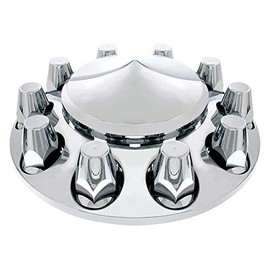 United Pacific 10254 Chrome Pointed Axle Cover - 33mm Nut Cover