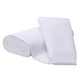 Christmas Bleached White Muslin Cotton Fabric 3 Yard: 148cmx274cm Muslin Fabric Sewing Draft Cut by The Yard Fabric Roll Quilting Sewing Draping Fabric Clearance Re-cut DIY Material