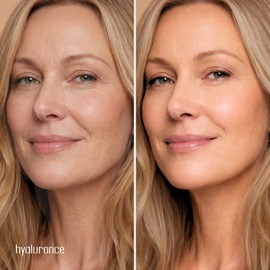 hyaluronce Cream 7-in-1, Tinted Day Cream with Hyaluron, Moisturising and Concealing, Satin Finish Makeup Alternative for Light to Medium Skin, Adapts to Skin Tone (30 ml