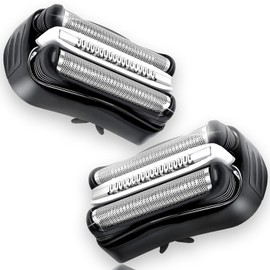 2Pack 32B Series 3 Replacement Head for Braun Electric, S3 Wet and Dry Replacement Head Compatible with Braun S3 Foil & Cutter Razor Heads