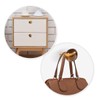 Rockcloud Natural Tiger's Eye Stone Cabinet Knobs, Door Pull Handles