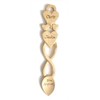 Two Hearts in One Love Spoon (Light Coloured) - Free