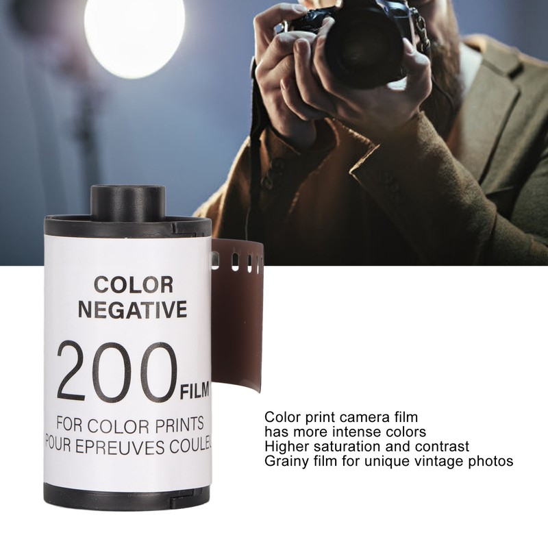 35mm Camera Color Film 200 Degree High Definition High Resolution